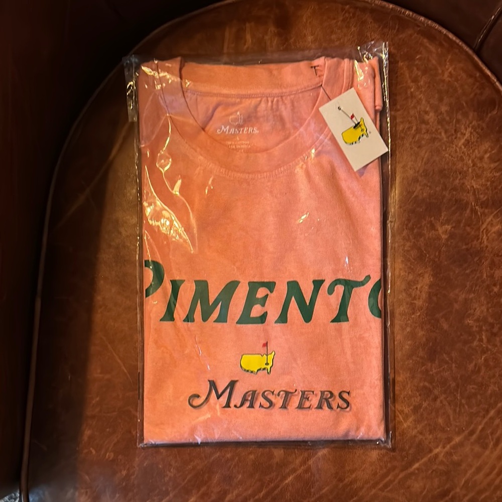 Masters Men's Orange T-Shirt